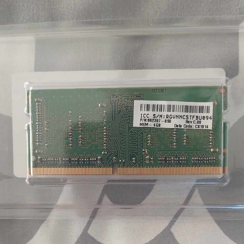 16GB (1×16GB) DDR4-2400 SODIMM RAM Module